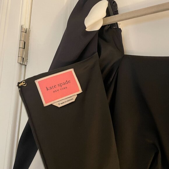 Kate Spade Giant Dot Faille Mini Dress - Picture 6 of 7